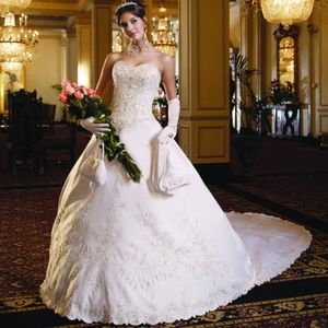 WHITE PC Marys Wedding Gown